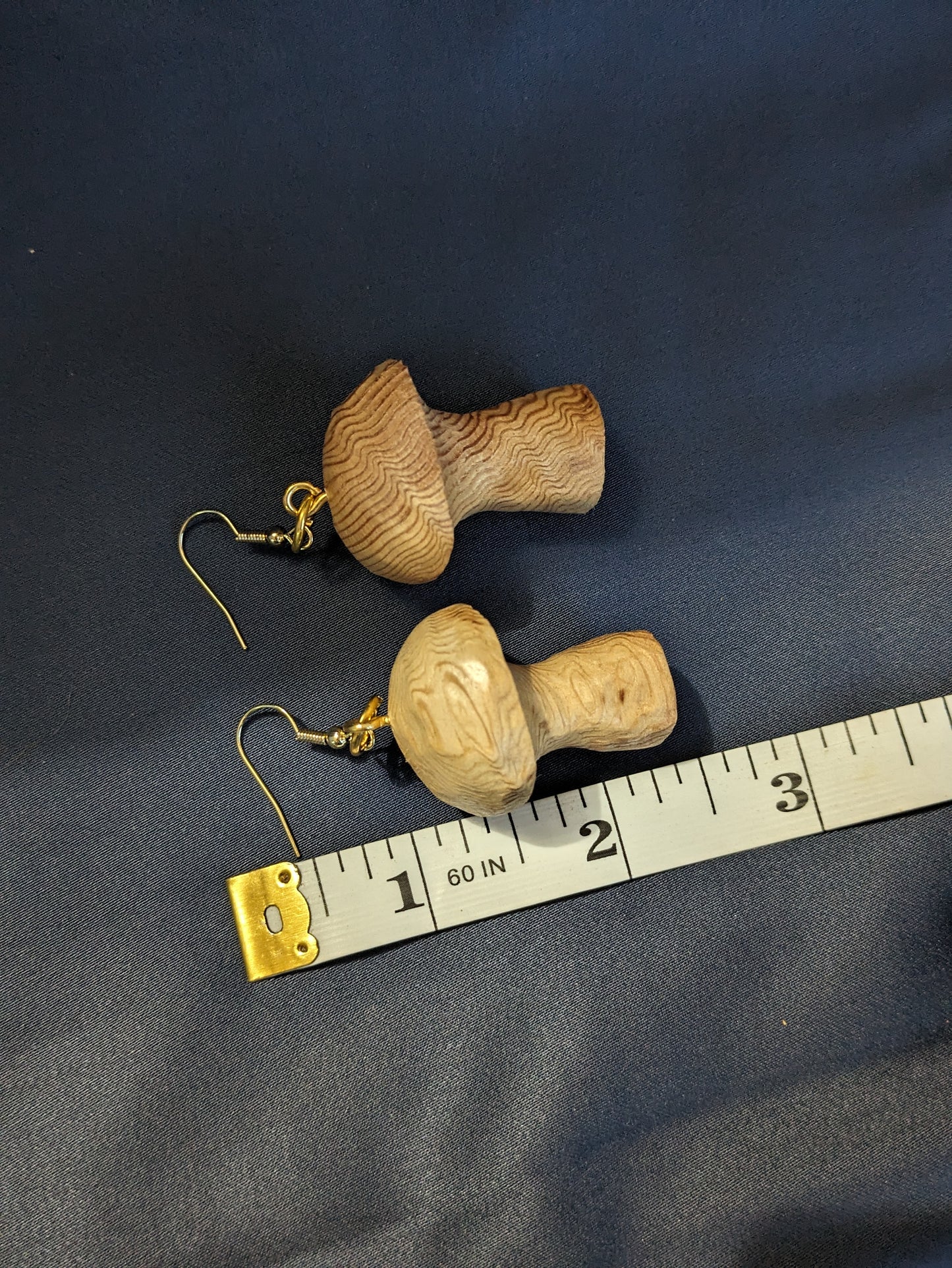Cedar Mushroom Earrings